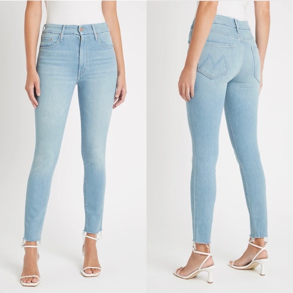 MOTHER Denim - MOTHER Light Blue Skinny Jeans